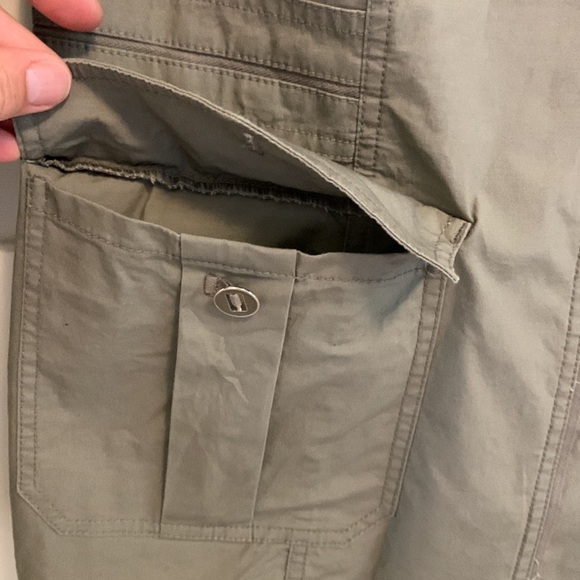 Tribal utility jacket. Sz L. Khaki. EUC. - Picture 5 of 10